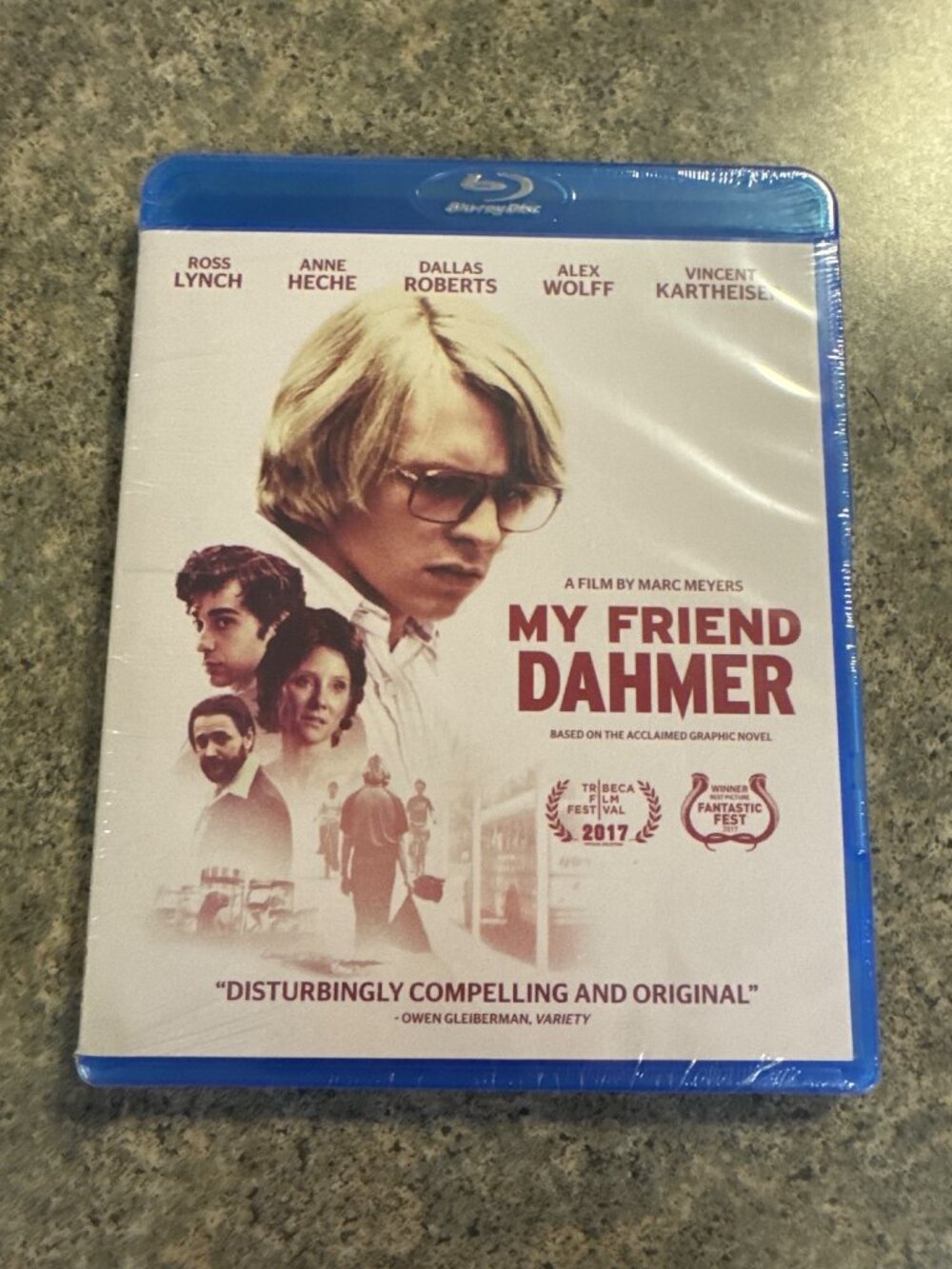 My Friend Dahmer Blu-Ray Movie (2017) New Sealed Based On Graphic Novel